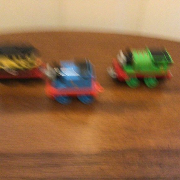 Lot 2 Thomas Friends Take N Play Die Cast Trains PHILIP PERCY + 1 Plastic THOMAS - Picture 4 of 8